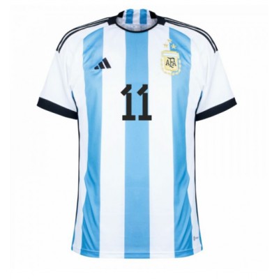 Pánský Fotbalový dres Argentina Angel Di Maria #11 MS 2022 Domácí Krátký Rukáv